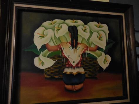 Diego Rivera Girl With Flowers