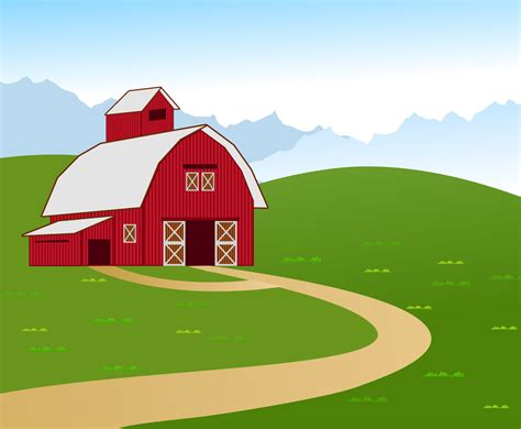 Cartoon Farm Svg