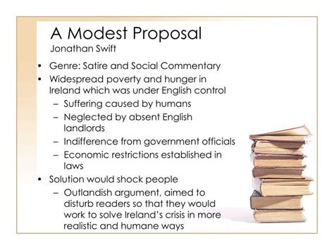 ppt a modest proposal jonathan swift powerpoint presentation id 2674828