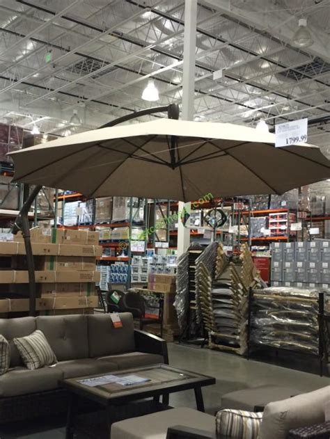 Proshade 11′ Parasol Cantilever Umbrella Costcochaser