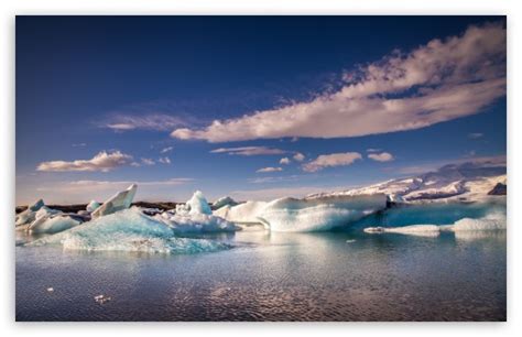 Iceland Glacier Lagoon Jokulsarlon Ultra Hd Desktop