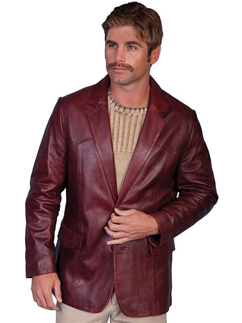 Scully Lambskin Leather Blazer 501 Sportcoat Sport Coat Suit At The