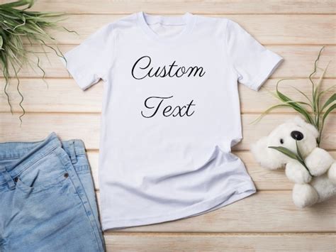 Custom T Shirt Personalized T Shirt Unisex Shirt Shirt Etsy