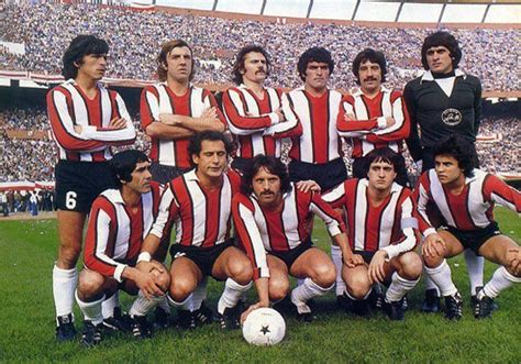River Plate 1979 De Pie De Izuiqerda A Derecha Passarella Merlo Saporiti Pavoni Lopez