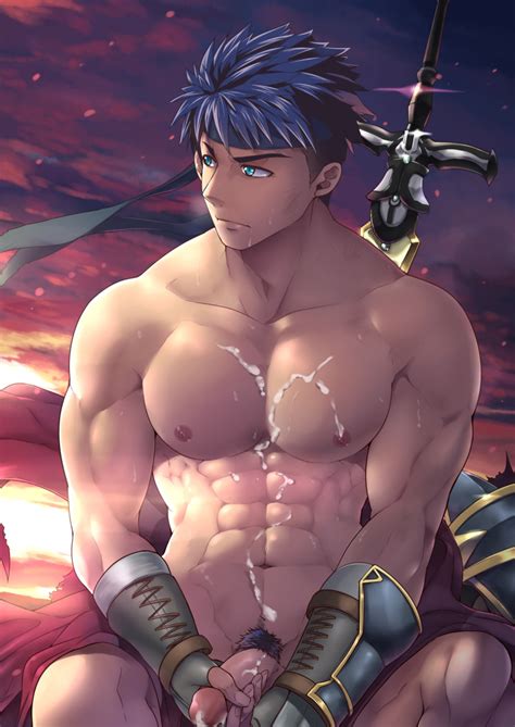 Rule 34 Abs Bara Cum Erection Fire Emblem Ike Male Male Only