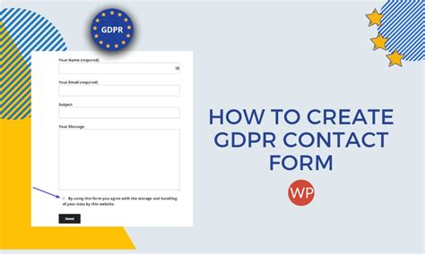 How To Create Gdpr Contact Form Wp Legal Pages