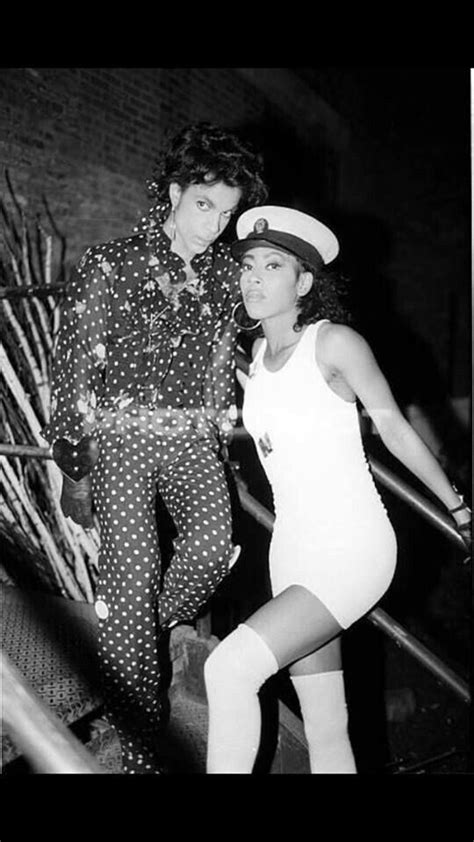 Prince And His Choreographer And Dancer Cat Glover Alexa Venus Jazz