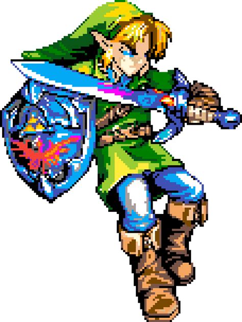 I get compliments all the time about how easy it is to use and how visually beautiful it is. Pixilart - EPIC Link Pixel Art by swagmaster69696
