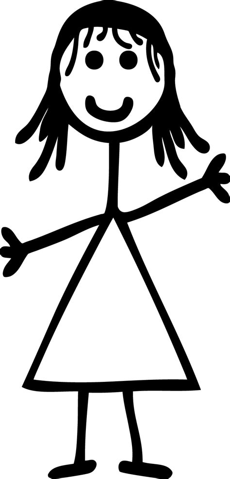 Stick Figure Old Lady Clip Art Images And Photos Finder