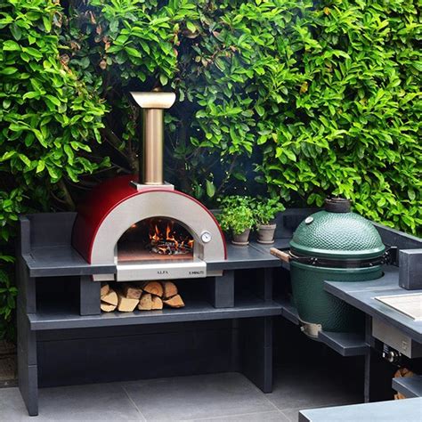 Alfa 5 Minuti 23 Inch Outdoor Freestanding Wood Fired Pizza Oven