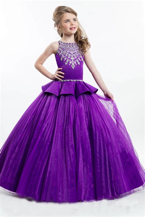 Online Buy Wholesale Purple Prom Dresses For Kids From China Purple