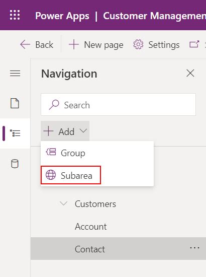Add A Custom Page To Your Model Driven App Power Apps Microsoft Learn