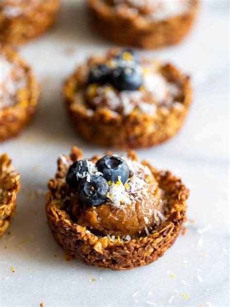 Blueberry Cashew Butter Granola Cups Story A Sassy Spoon
