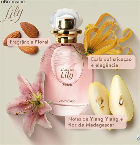 L eau de Lily Solei Desodorante Colônia Boticário Beleza na Web