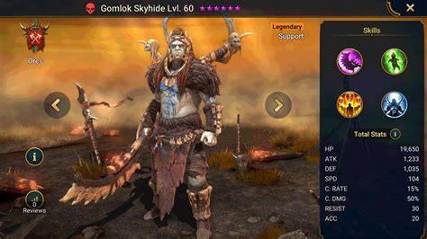 Gomlok Skyhide Hellhades Raid Shadow Legends