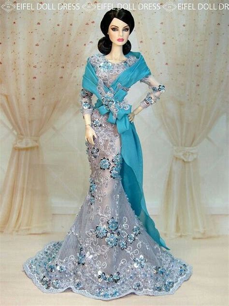 Beautiful Doll Dress Barbie Dress Barbie Gowns
