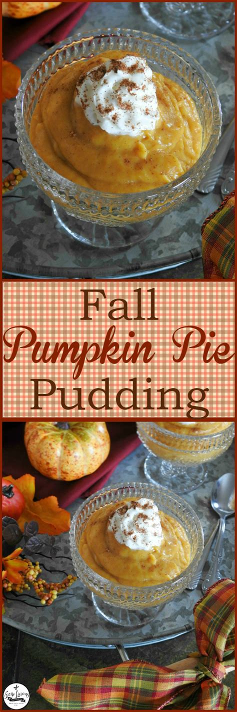 Pumpkin Pie Pudding Sewlicious Home Decor