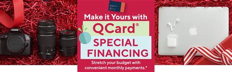 The qvc group supplies several services for people who love shopping. QCard Special Financing — QVC.com