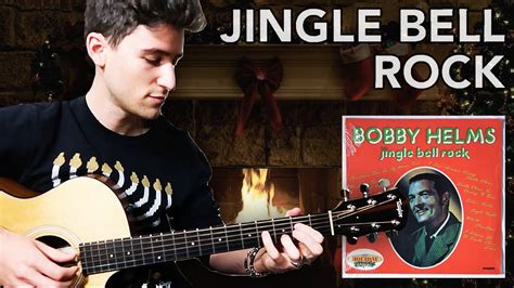 Jingle Bell Rock Bobby Helms Acoustic Guitar Cover Fingerstyle Youtube