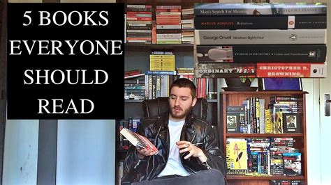 5 Books Everyone Should Read Youtube