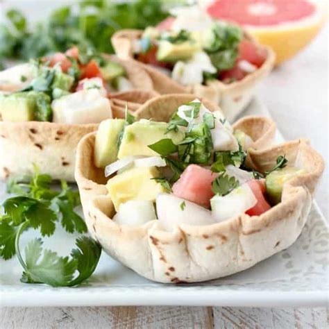Ceviche Taco Bowls Quick Easy Recipe WhitneyBond Com