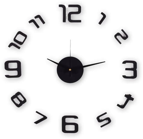 Black Wall Clock Vector Png Png Mart