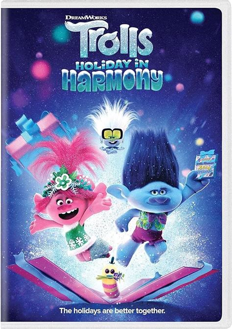 Universal Pictures Dreamworks Trolls Holiday Dvd Ph