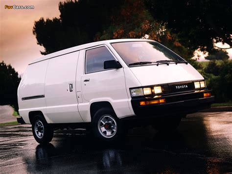 Photos Of Toyota Cargo Van 4wd 198789 800x600