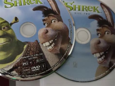 Shrek 2 Dvd Discs Only 2001 2 Disc Set Special Edition 297