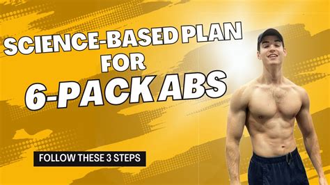 The Easiest Science Based Plan To Get 6 Pack Abs Youtube