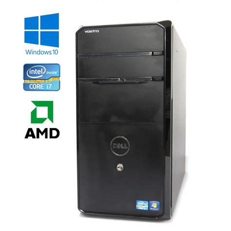 Dell Vostro 470 Intel I7 3770340ghz 8gb Ram 256gb Ssd 1tb Hdd