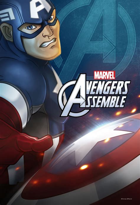 avengers assemble movie captain america poster marvel animation marvel characters art video