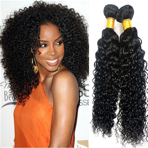 100 Human Hair Indian Remy Jerry Curly Bundle Wet And Wavy Authentic Indian Virgin Kinky Curly