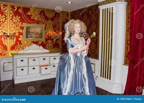 Marie Antoinette Wachstatue Madame Tussauds Vienna Redaktionelles