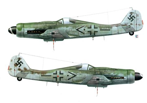 Asisbiz Focke Wulf Fw 190d9 Stab Iijg6 Blue 12 Wnr 211934 Furth