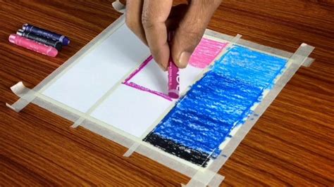 Easy Drawing For Beginners With Oil Pastels Flower Scenery Step By