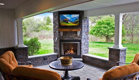 Cool Outdoor Tv Ideas For Deck References