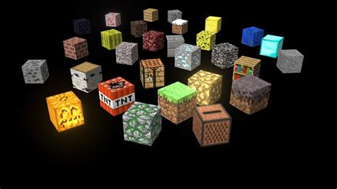 Minecraft Blocks Gallery Hd Wallpaper Download Minecraft Blocks