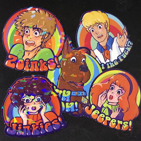 Scooby Doo Shaggy Daphne Velma Fred Jones Etsy Uk