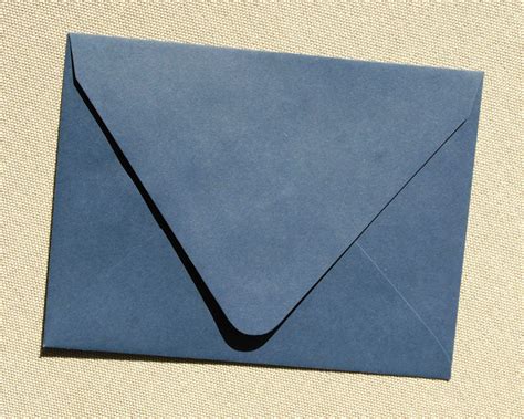 Navy Blue Envelopes Set Of 20 Dark Blue Envelopes Etsy