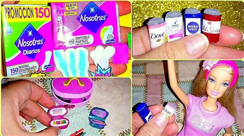 Diy Cosas Fáciles De Hacer Para Muñecas Barbie ~ Manualidades