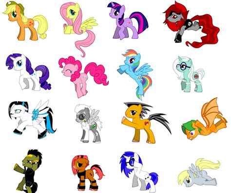 Characters My Little Pony Ace Attorney Wiki