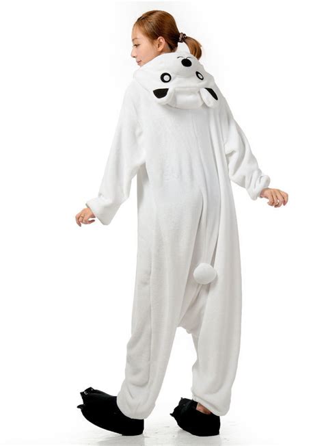 Polar Bear Onesie Unisex Animal Kigurumi Pajamas For Adults