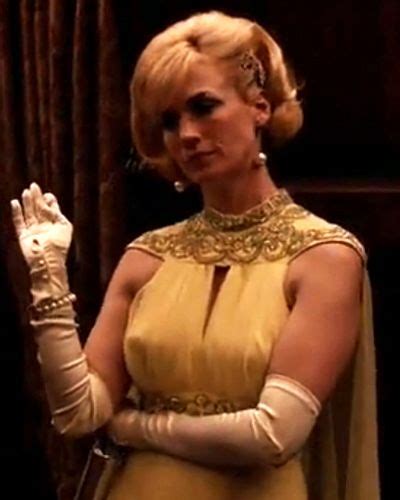 Mad Men Costume Designer Janie Bryant On Season 6 Fashion Episode 9 Betty S Yellow Gown From