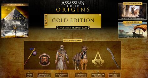 Assassins Creed Origins Gold Edition Game Preorders