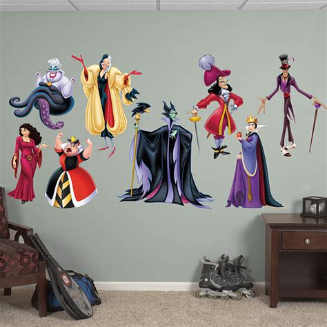 Disney Villains Collection Fathead Wall Decal
