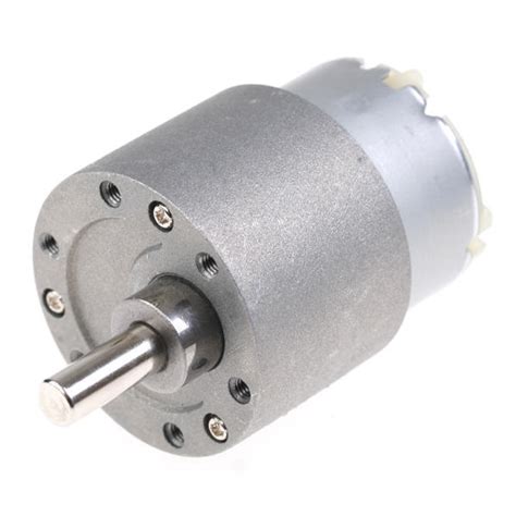 Mini Electric Motor High Torque 30rpm 12v Dc Gear Box 37mm