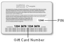 The unused gift card credits will go to the next order by default. Ask Marks & Spencer - What can I buy with my gift card?