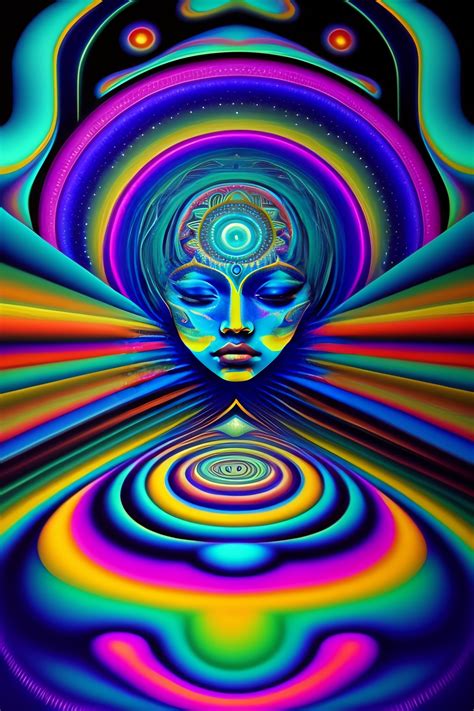 Lexica Trippy Psychedelic Art Astral Projection Higher Dimensions