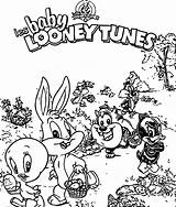 Tunes Looney Coloring Wecoloringpage Joy Cartoon sketch template
